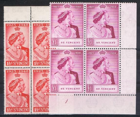 Image of St Vincent SG 162/3 UMM British Commonwealth Stamp